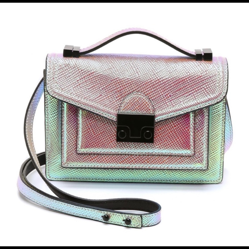 Loeffler Randall Pearl Iridescent Mini Rider
